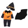 Ymgot Halloween Costume, Pumpkin and Magician, 4-Piece Set, Baby/Child Cosplay Costume, All Saints' Day (120)
