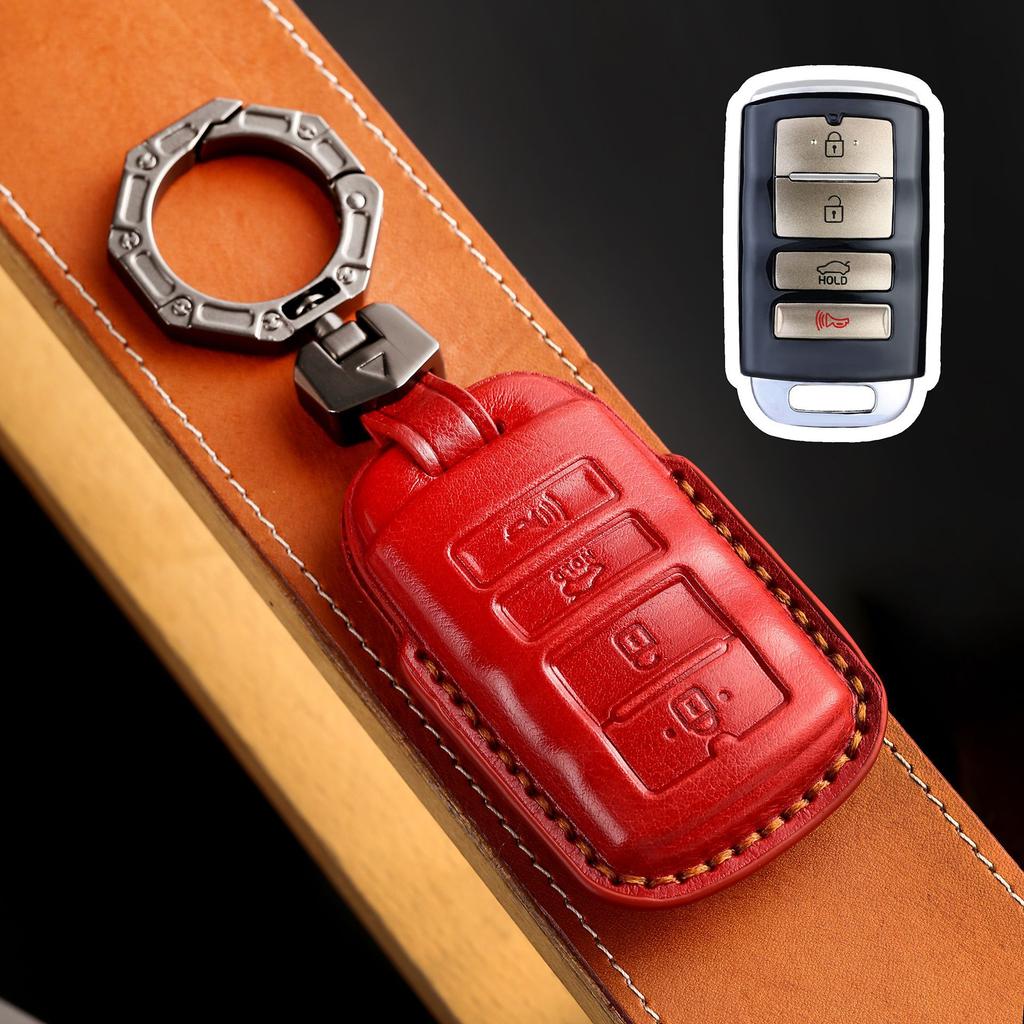 Korean Cross-Border Special Key Protective Case Is Suitable For Kia Kia Leather K9 Car Key Case 3D Shaping