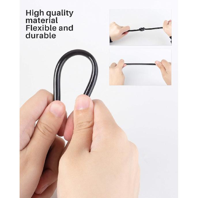 100 ft Drip Irrigation Tubing, 1/4 Inch Drip Line Irrigation Hose with 20 Pcs Drip Irrigation Parts, Drip Irrigation Kit by MoHern