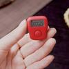 Silent Finger Counter 6 Channels Digital Tasbih Tally Clicker with LED for Prayer Knitting Sports Gift Rechargeable