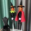 With Hat Halloween Elf Felt Doll Cute Pumpkin Doll Pumpkin Elf  DIY Decoration