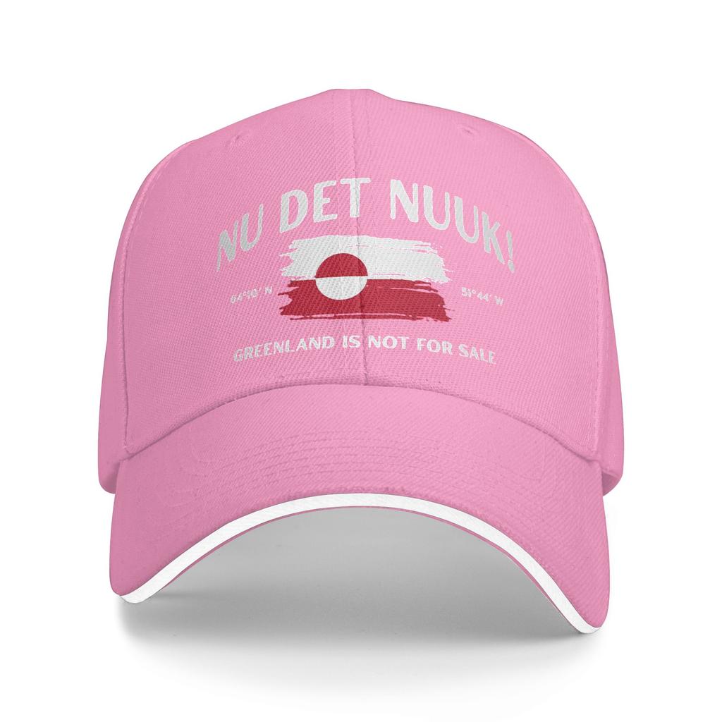Summer Greenland Is Not For Sale Baseball Cap Hiking Fishing Vintage Design Sun Hip Hop Hats Unisex Women High Quality Snapback Cap
