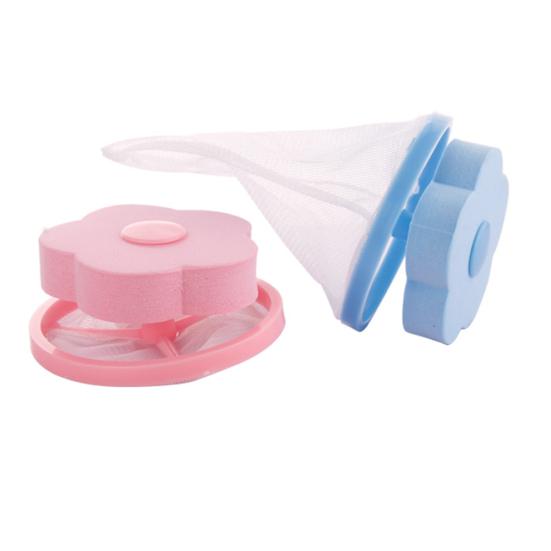 Flower Washing Bag Laundry Machine Float Filter Ball Fur Catcher Hair Remover