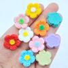 10Pcs New Cute Mini Flowers Flat Back Resin Cabochons Scrapbooking DIY Jewelry Craft Decoration Accessorie