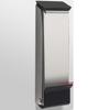 Adjustable Steel Door Stopper Non Punch Designs Metal Door Stop with Rubber Tip Quick Installation for Gap Doors
