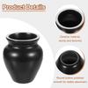 Uxcell Ceramic Chasen Stand, 65mm, Matcha Whip Holder, Tea Set Accessories, Traditional Matcha Whisk Holder for Tea Tasting, Black