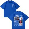 T-shirt Le Monde Chico Album PNL Rapper Francese Stampa Grafica T-shirt Uomo Donna Hip Hop Moda Manica Corta Gotico Punk T-shirt