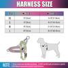 No Pull Dog Harness Reflective Nylon Dogs Harnesses Breathable Pet Traning Walking Vests Durable for Small Medium Large Dogs Pug