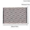 1:12 Dollhouse Miniature Model Toy Carpet Blanket Furniture Home Model Decor Toy Doll House Accessories