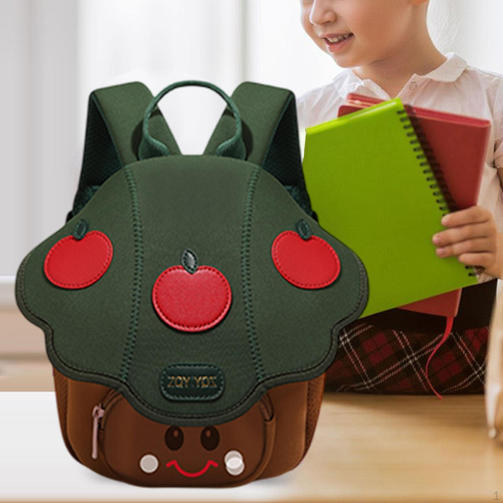 

Детский рюкзак с регулируемыми ремнями, мини-дорожная сумка для детей, мальчиков, девочек зелёный