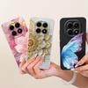 Per Custodia Xiaomi Redmi Note 15 Pro Plus Cover Dipinta Elegante Custodia Morbida in TPU Per Redmi Note 15 Note15 Pro + 5G Fundas Bumper