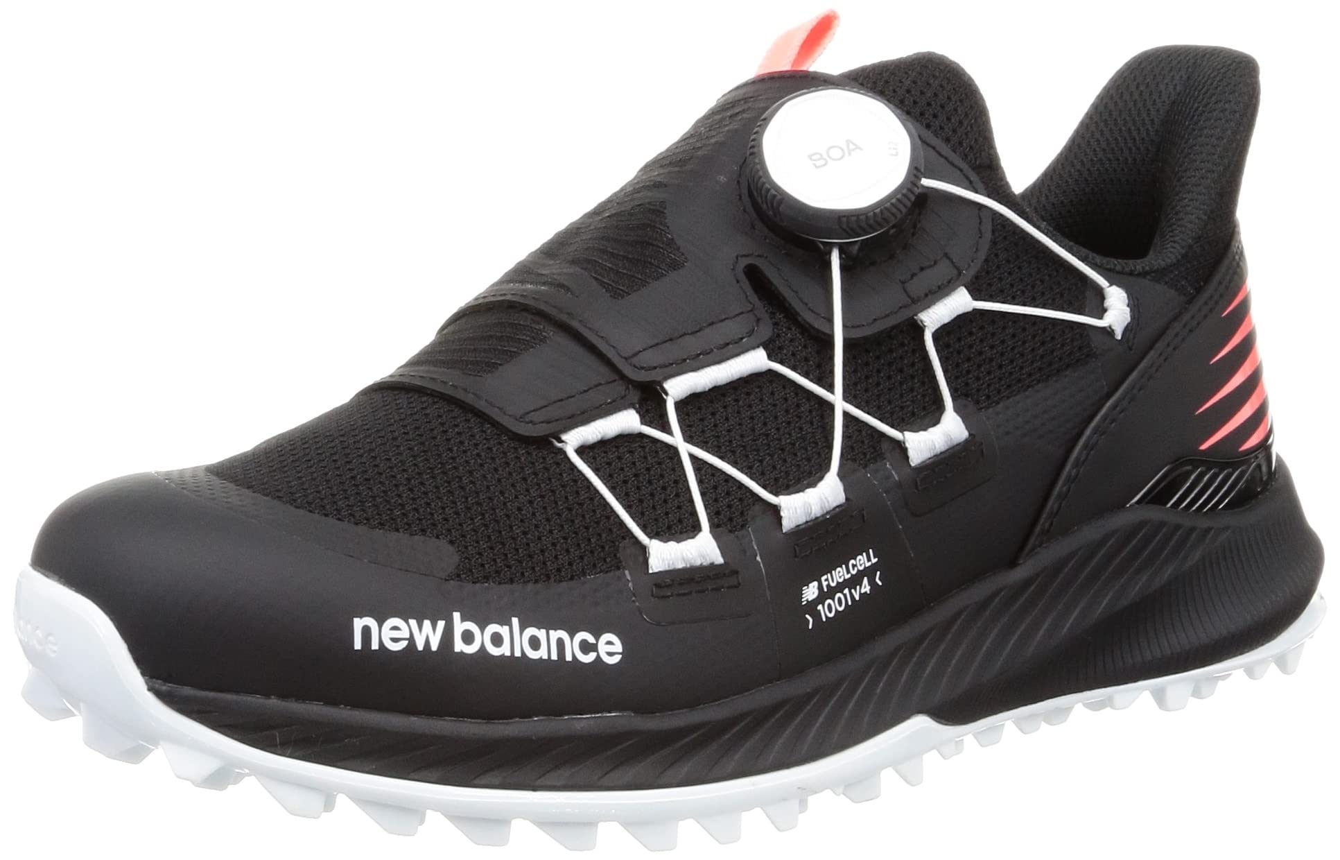 

Кроссовки для гольфа FuelCell 1001 v4 Spikeless BOA см 2E [New Balance] мужские B(ЧЕРНЫЙ) 25,0
