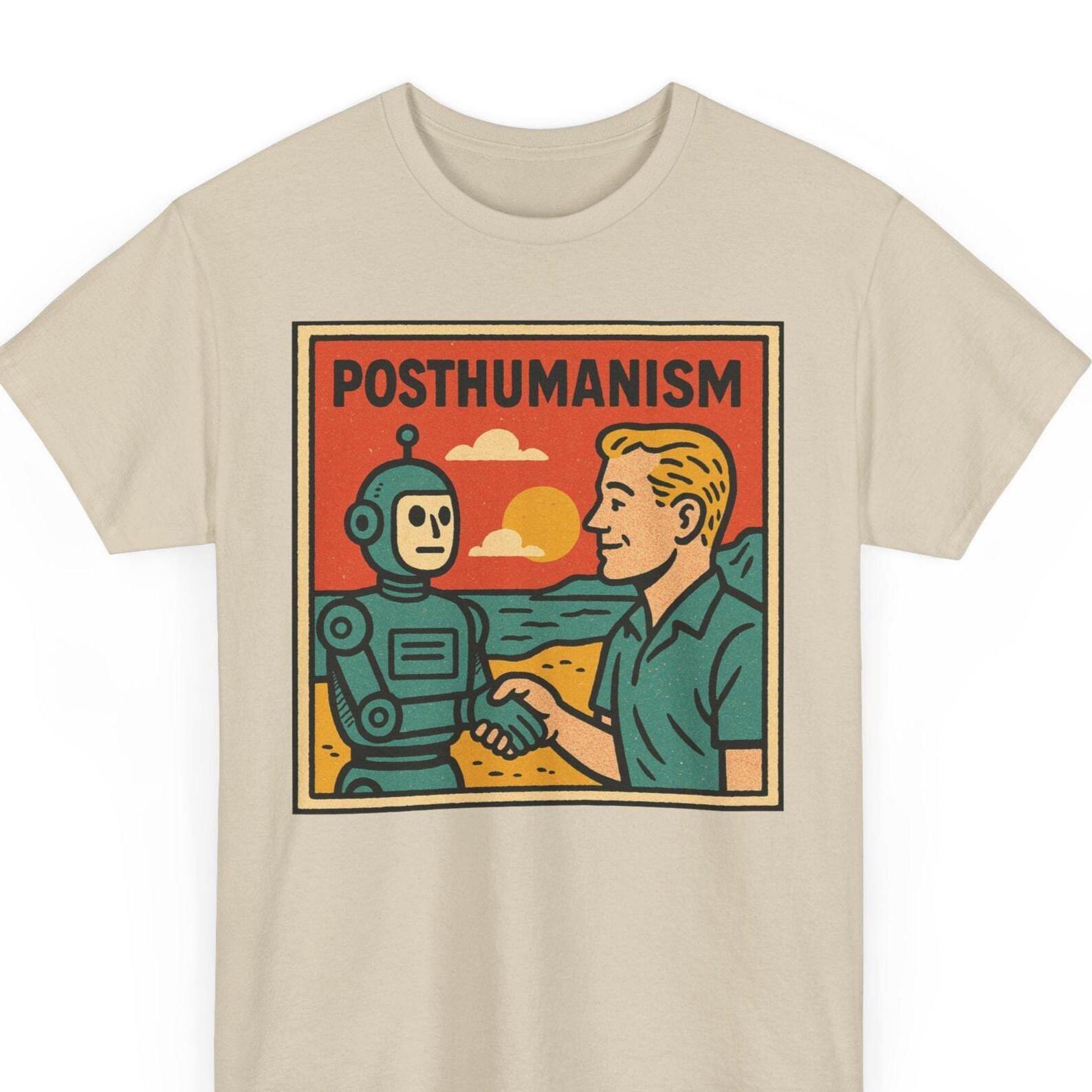Postmodern Comic T-Shirt: Retro Pop Culture Graphic Tee M