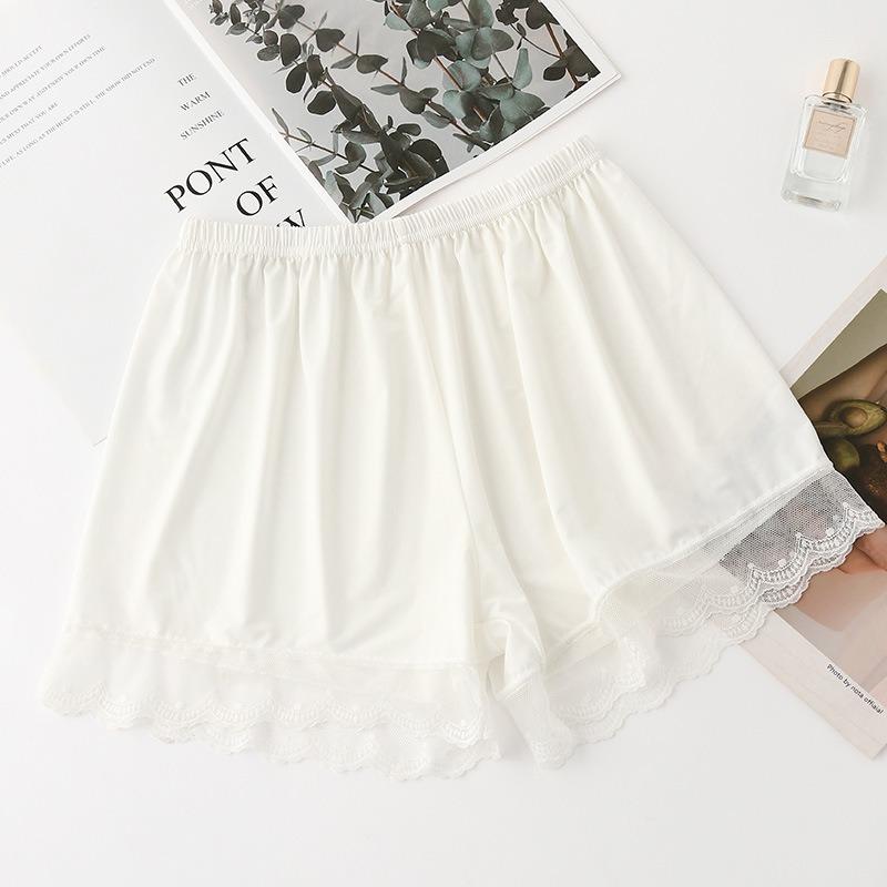 In Summer, Women's Safety Pants Can Be Worn Outside To Prevent Naked Three-point Lace Shorts Thin and Loose