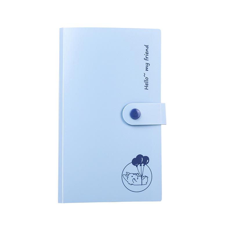 Cute Cartoon 240-Pocket 3-Inch Business Card & Photo Album