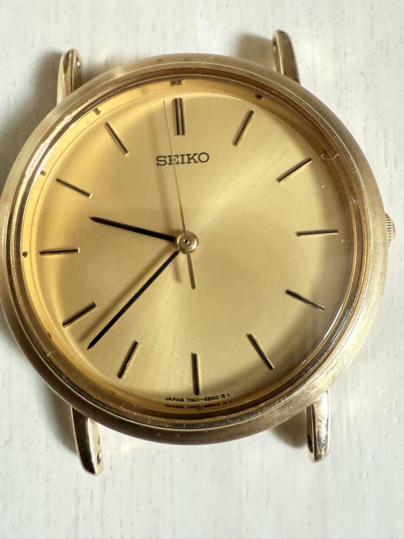

[USED] SEIKO Watch Gold 7N01-6B20