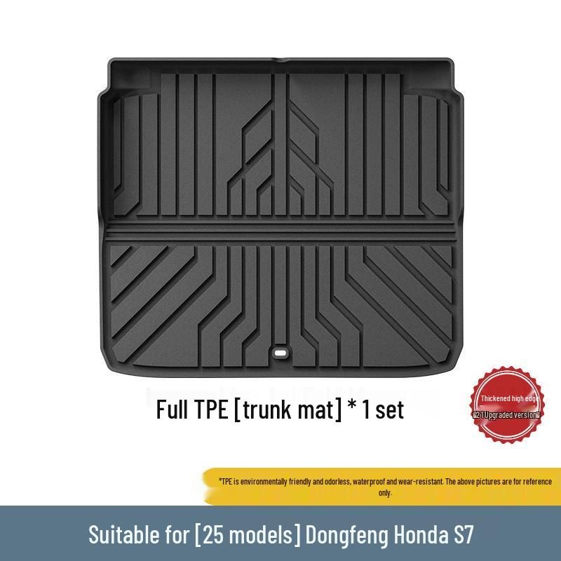 Eco-Friendly TPE Trunk Mat & Floor Mats for 25 Dongfeng Honda S7 Models