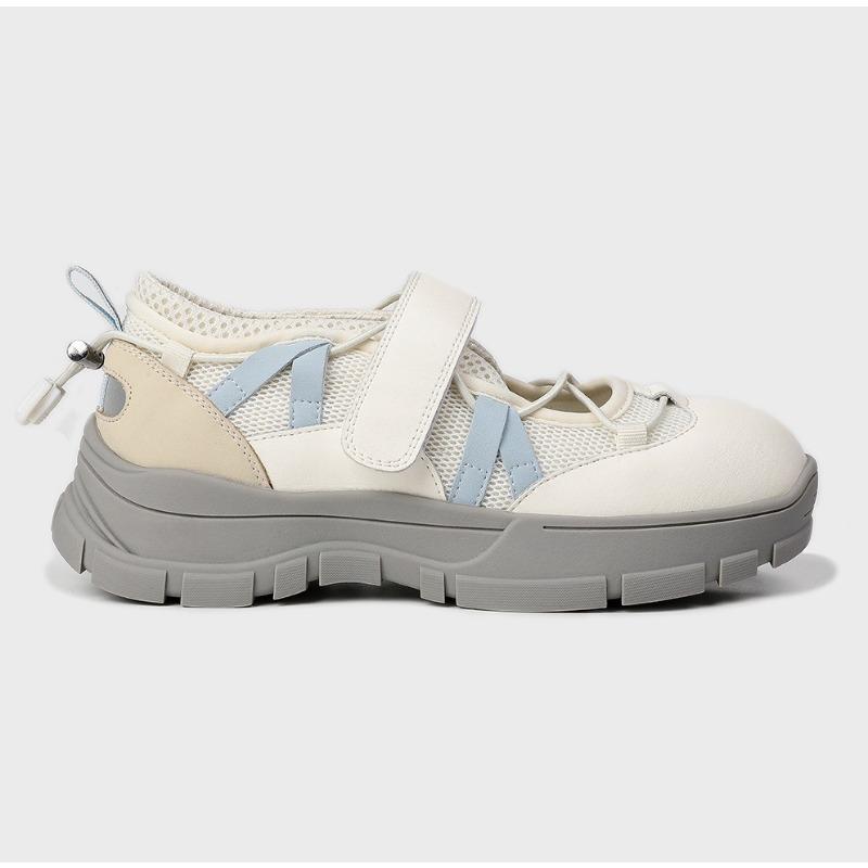 

Нишевые папины кроссовки женские новые универсальные ретро туфли Мэри Джейн на липучке функциональные ветрозащитные балетные кроссовки 40