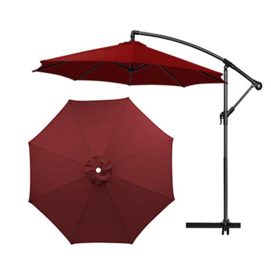 Umbrella Replacement Canopy UV Protection Outdoor Garden Patio Backyard Parasol Market Table Top Umbrella Replacement Fabric Cloth Cover
