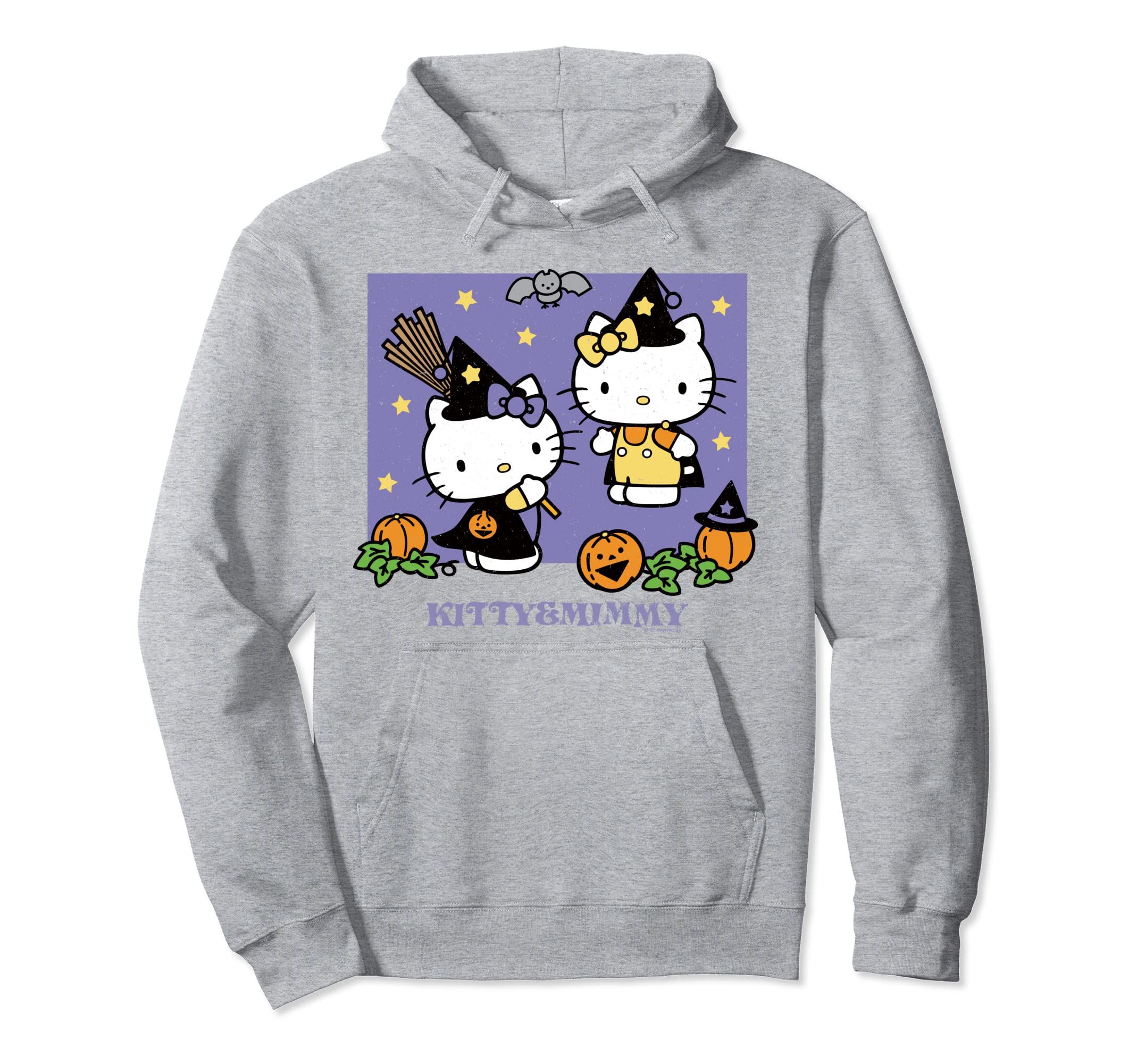 

US Design Hello Kitty Mimmy Hoodie [Halloween Special] сірий колір