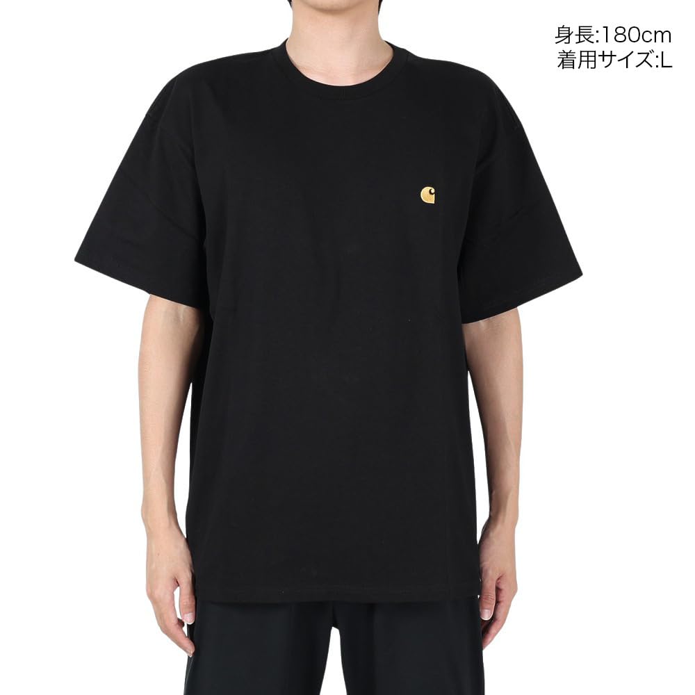 Carhartt Short Sleeve Chase I02639100FXX T-Shirt (Black/M/Men's)