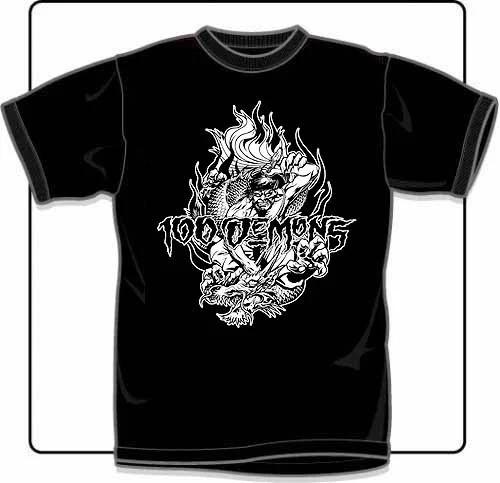 New Music 100 Demons Dragon Rider T Shirt S