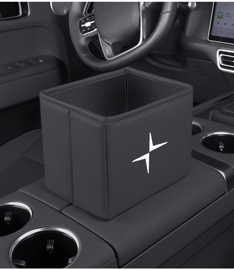 Faltbarer Aufbewahrungs-Mülleimer für Polestar 6, 4, 2 Autos