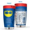 20oz Edelstahl Isolierter Becher WD40 Motorölfilter Aufdruck Doppelwandig mit Strohhalm und Deckel hält Kaltes Heißes Getränk Autobecher
