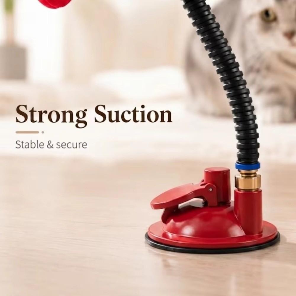Suction Cup Base Pet Punching Bag Toy Standing Interactive Cat Toy Cat Speed Bag Toy Indoor Play