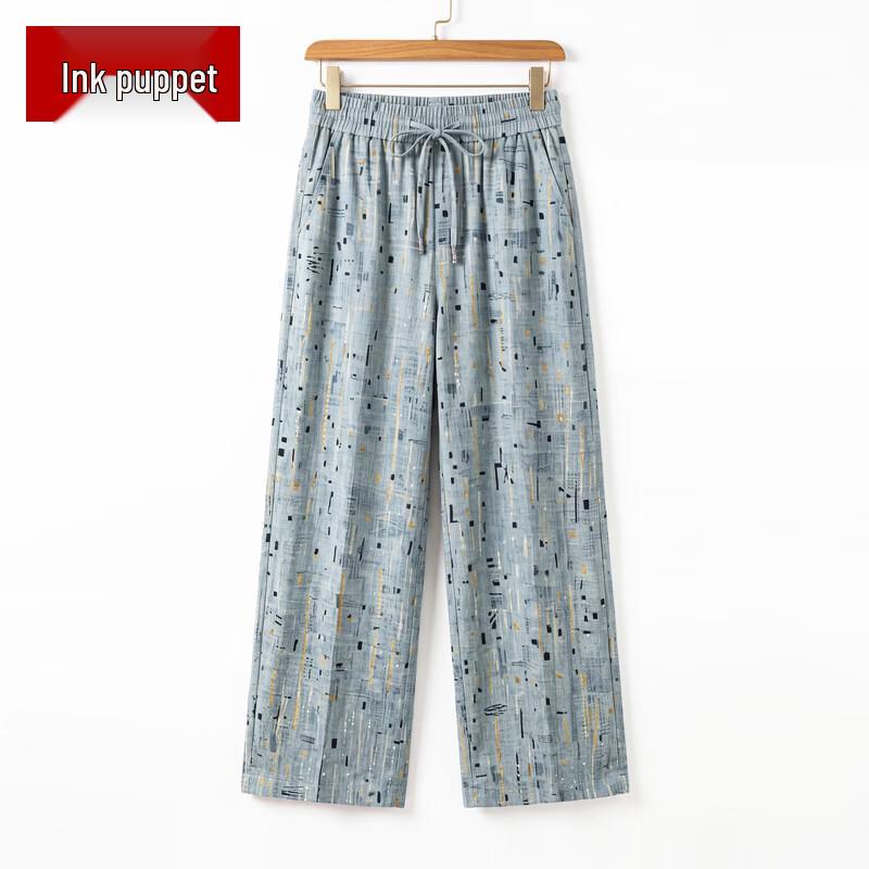 Women s High-Waist Straight Leg Casual Pants 4XL