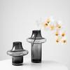 Amberkleurige Vaas Kunstglas Vaas Tafelornament Woonkamer Natte Droge Bloemen Schikking Apparaat Huisdecoratie