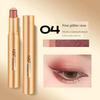 Famous Brand Genuine Lazy Three-Color Gradient Eyeshadow Stick, One-Swipe Application, Non-Smudging, Pearlescent Earth Tones for Beginners