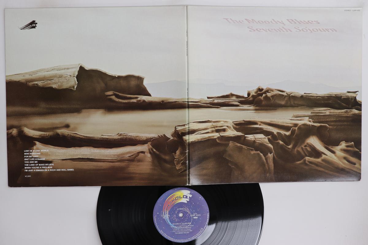 LP Record MOODY BLUES  Seventh Sojourn L20P1023 THRESHOLD 1982 Japan Rock Used