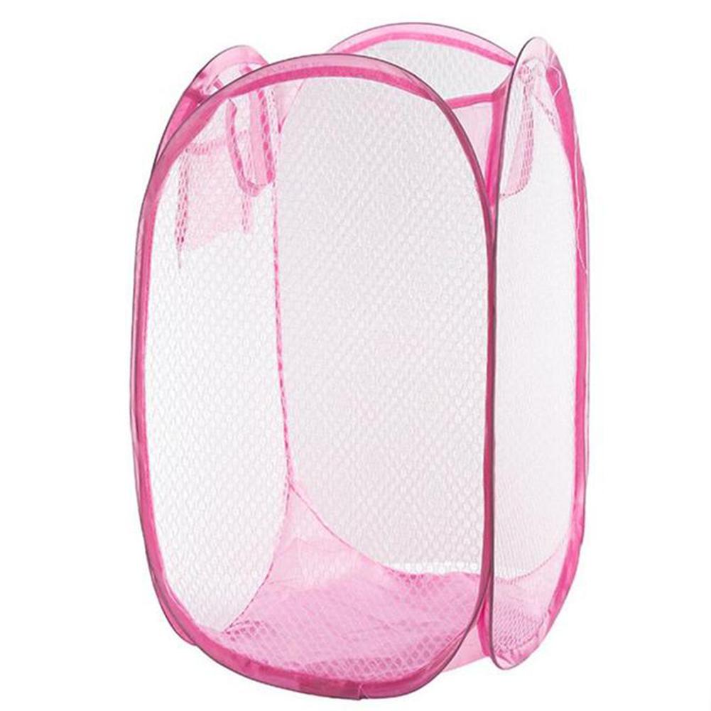 Foldable Clothes Basket Hamper Holder Large Laundry Polyester