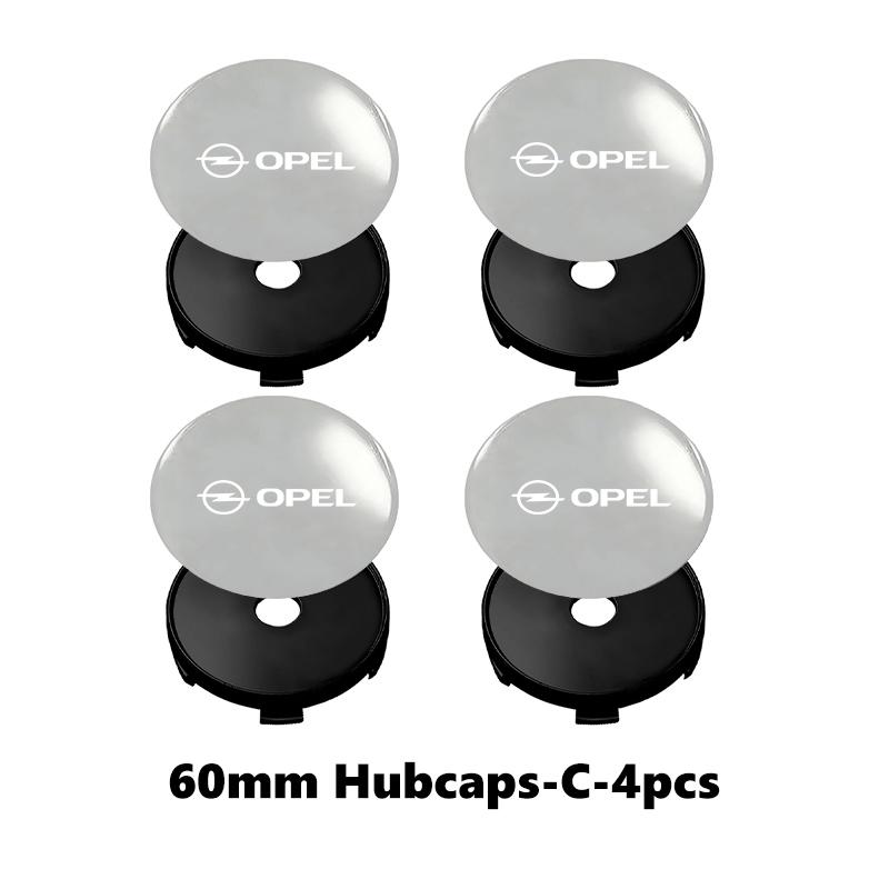 Car Wheel Center Hub Cap Badge Wheel Sticker Decoration Accessories For Opel Corsa D Astra G H J K F Mokka C Zafira B Vectra