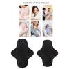3PCS Women Menstrual Cloth Pad Absorbent Cotton Reusable Sanitary Pad Underwear Liner Antibacteria Technology Washable  23cm
