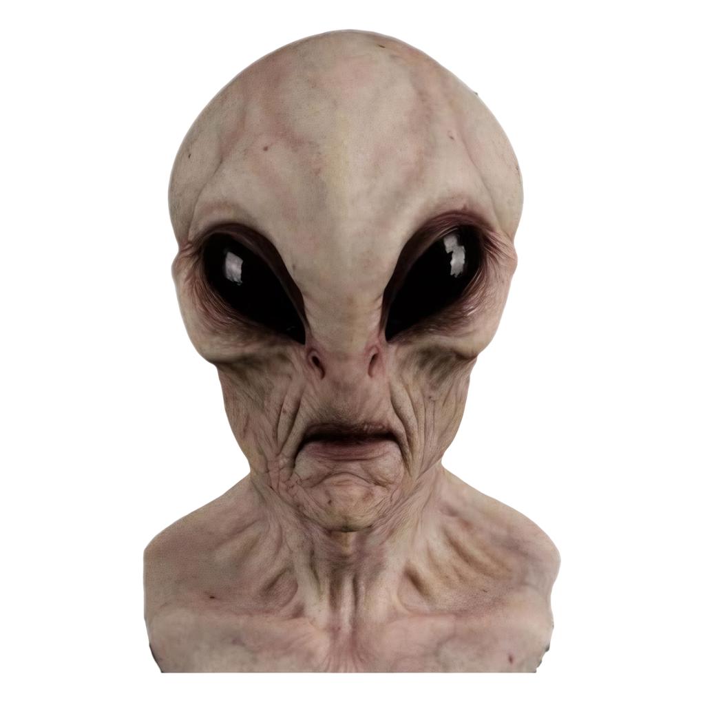 Vampire Mask Complete Halloween Look With Alien Mask Halloween Simulation Latex Mask Alien Mask Kids