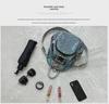 2023 Women's Versatile Western-Style Sequined Backpack – Trendy, Multi-Purpose, Small Size, Broad Strap Messenger Bag