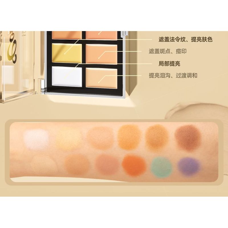 IMAGIC - 12 Colours Concealer Palette