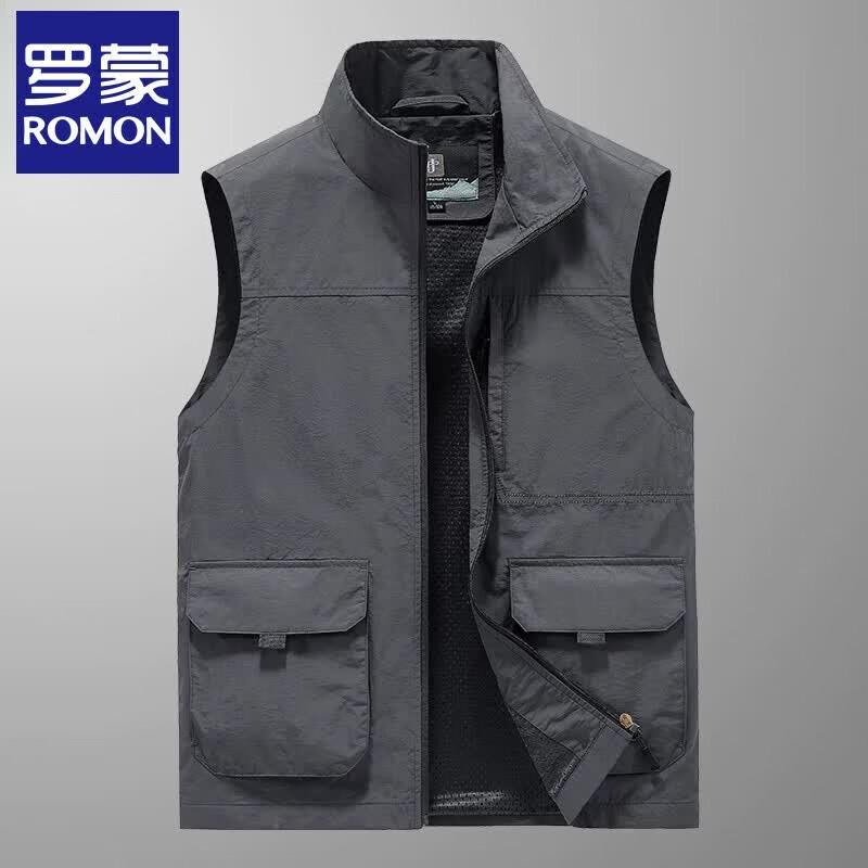 Luomeng Men s Summer Outdoor Quick-Dry Vest XL