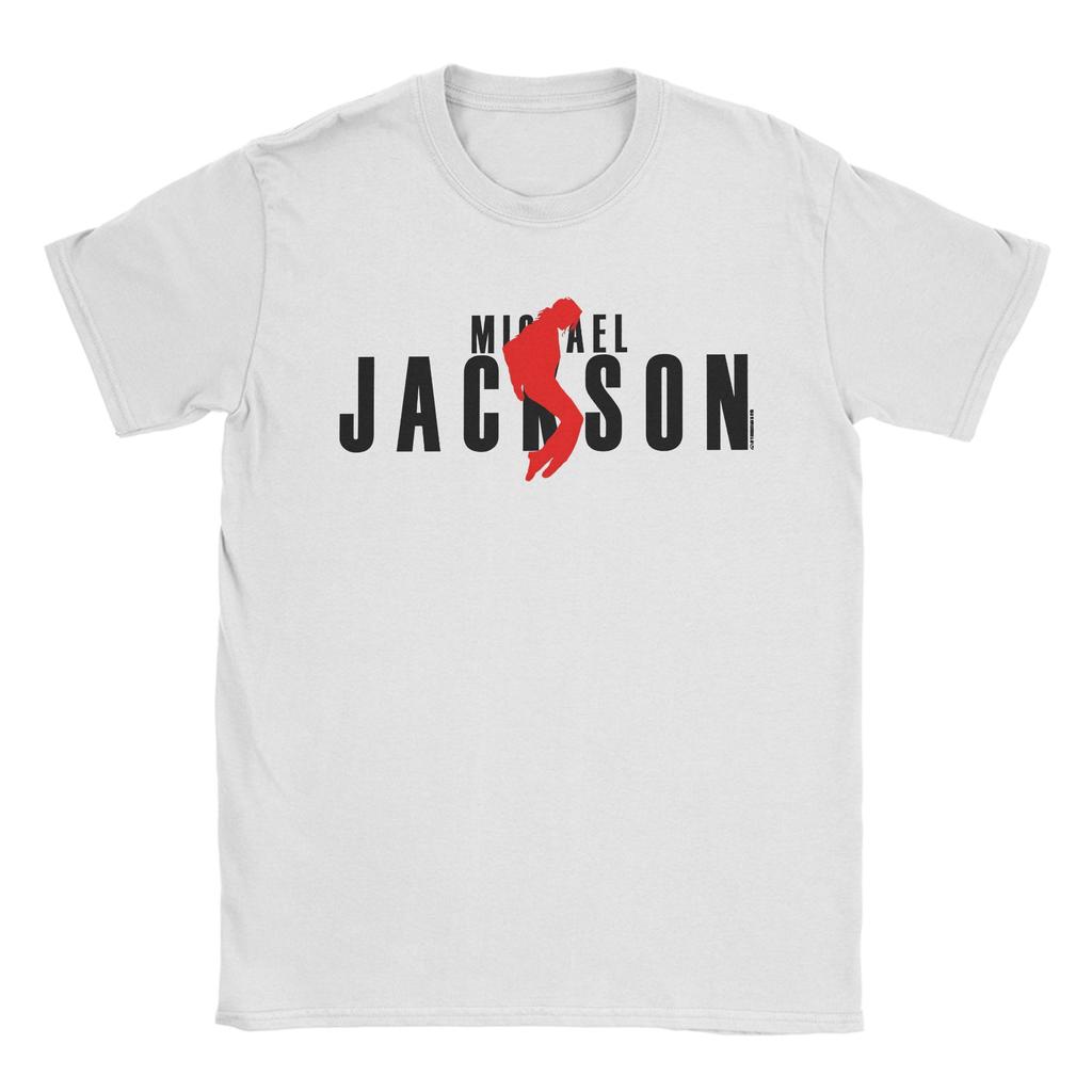 Herren-T-Shirt „The King of Pop Michael Jackson“ Freizeit-T-Shirt aus 100 % Baumwolle, Kurzarm, Rundhalsausschnitt, Neu eingetroffen