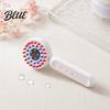 Relaxing Scalp Massage Tool Hair Growth Comb Electric Massager with 650nm Red & Silicone Comb 415nm Blue Light Essence Dispenser for Thinning