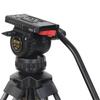 8K Shot V6 CF-S Lightweight Hydraulic Tripod Kit with Quick Release