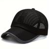 Adjustable Summer Baseball Cap Quick Dry Sunscreen Hats  For Man Women Unisex