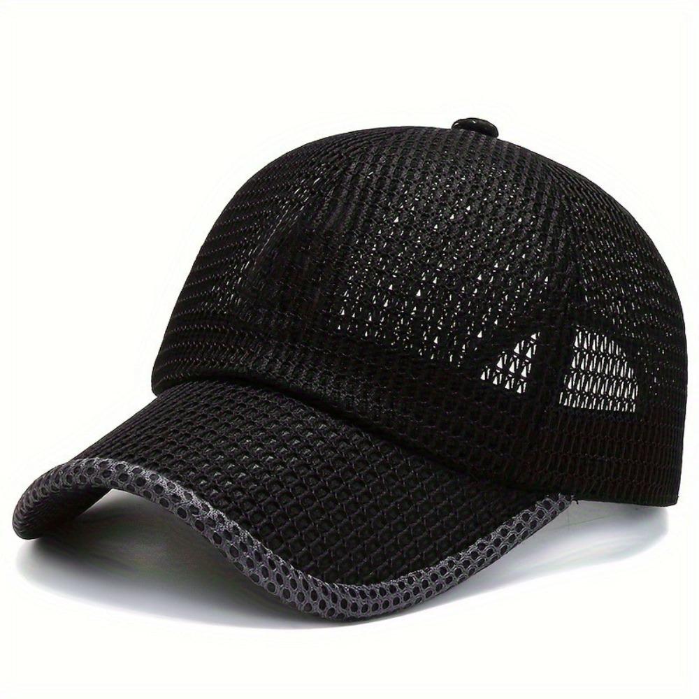 Adjustable Summer Baseball Cap Quick Dry Sunscreen Hats  For Man Women Unisex