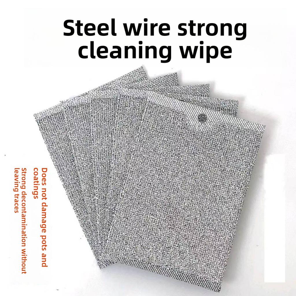 Kratzfreie Nylon-Geschirrtücher & Scheuerschwämme Set - Mehrzweck-Küchenreinigung für Töpfe, Pfannen & Geschirr (Verschiedene Größen & Stile)