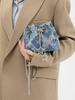 Gradient Star Denim Crossbody Bag - Fashionable & Versatile Shoulder Bag for Women