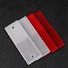 10x Modified Racing Pasters Improvement Rectangle Stickers DIY Custom Car Decoration Personality Decals  Red
