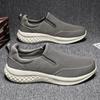 Brand Design Comfort Slip-on Casual Sneakers Thick Soles Cushioned Mesh Shoes Breathable Outdoor Walking Travelling Driving