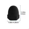 2 Pieces Ceramic Toilet Bolt Covers Easy Installation Decorative Useful Practical Toilets Decor